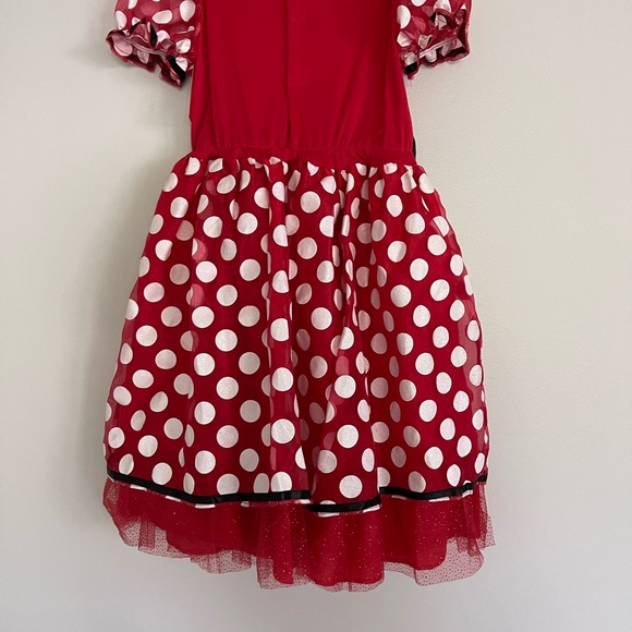 Disney Minnie Mouse Dress Girls Size Med 8/10 - Picture 2 of 8